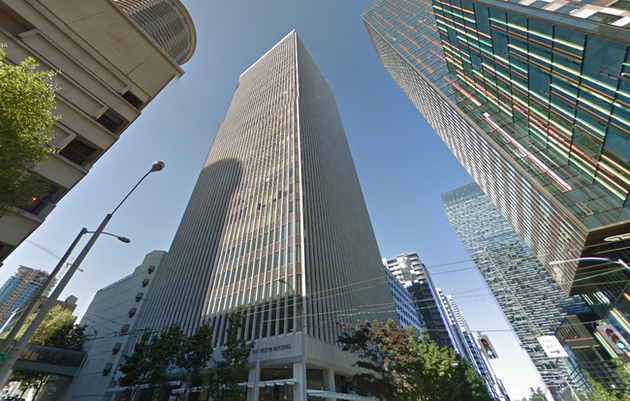 Westin Building Exchange exterior, downtown Seattle
